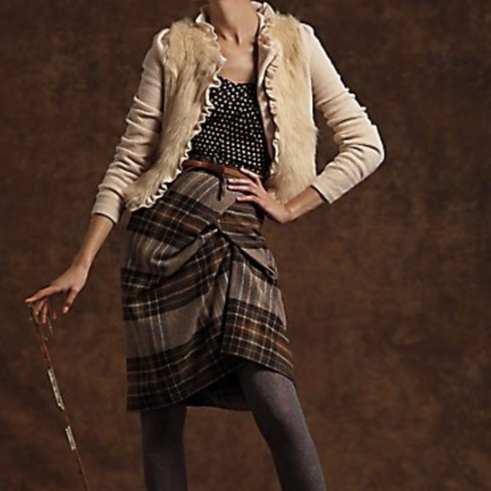 Anthropologie skirt size 0